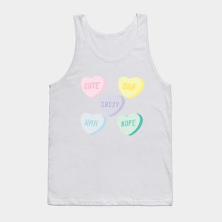 Mood Swings Candy Heart Tank Top